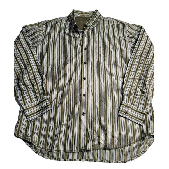 Tommy Bahama Other - 3341 Tommy‎ Bahama 100% Silk LS Button Down Men's XL